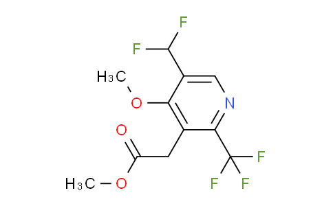 AM118659 | 1805465-09-1 | Methyl 5-(difluoromethyl)-4-methoxy-2-(trifluoromethyl)pyridine-3-acetate