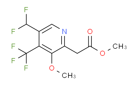 AM118662 | 1806883-26-0 | Methyl 5-(difluoromethyl)-3-methoxy-4-(trifluoromethyl)pyridine-2-acetate