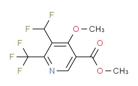 AM118663 | 1807144-54-2 | Methyl 3-(difluoromethyl)-4-methoxy-2-(trifluoromethyl)pyridine-5-carboxylate