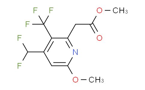 AM118667 | 1805557-53-2 | Methyl 4-(difluoromethyl)-6-methoxy-3-(trifluoromethyl)pyridine-2-acetate