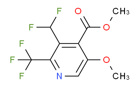 AM118668 | 1805608-43-8 | Methyl 3-(difluoromethyl)-5-methoxy-2-(trifluoromethyl)pyridine-4-carboxylate