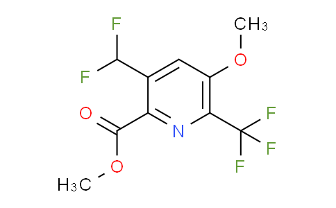 AM118669 | 1805608-47-2 | Methyl 3-(difluoromethyl)-5-methoxy-6-(trifluoromethyl)pyridine-2-carboxylate