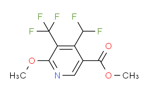 AM118670 | 1804871-15-5 | Methyl 4-(difluoromethyl)-2-methoxy-3-(trifluoromethyl)pyridine-5-carboxylate