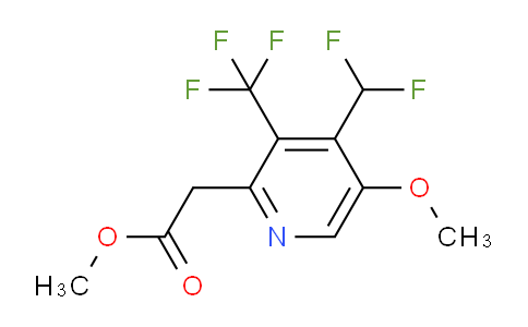 AM118674 | 1805623-09-9 | Methyl 4-(difluoromethyl)-5-methoxy-3-(trifluoromethyl)pyridine-2-acetate