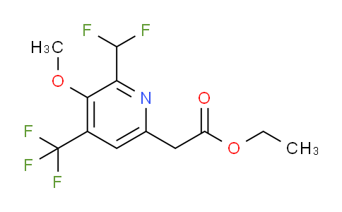 AM118680 | 1806037-40-0 | Ethyl 2-(difluoromethyl)-3-methoxy-4-(trifluoromethyl)pyridine-6-acetate