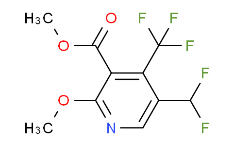 AM118681 | 1807144-69-9 | Methyl 5-(difluoromethyl)-2-methoxy-4-(trifluoromethyl)pyridine-3-carboxylate