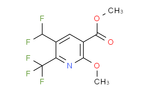 AM118682 | 1804871-29-1 | Methyl 3-(difluoromethyl)-6-methoxy-2-(trifluoromethyl)pyridine-5-carboxylate