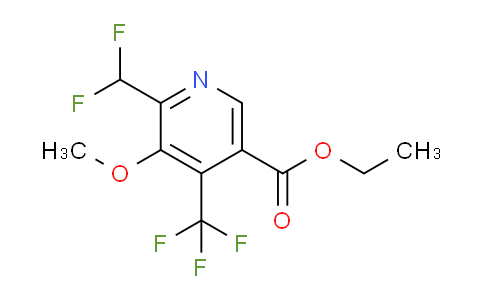 AM118684 | 1806036-75-8 | Ethyl 2-(difluoromethyl)-3-methoxy-4-(trifluoromethyl)pyridine-5-carboxylate