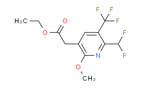 AM118697 | 1806037-56-8 | Ethyl 2-(difluoromethyl)-6-methoxy-3-(trifluoromethyl)pyridine-5-acetate