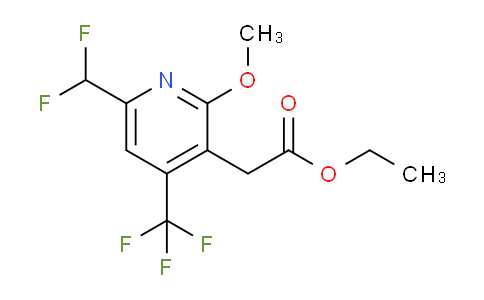 AM118700 | 1807145-30-7 | Ethyl 6-(difluoromethyl)-2-methoxy-4-(trifluoromethyl)pyridine-3-acetate
