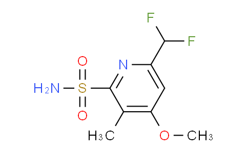 AM118703 | 1806956-91-1 | 6-(Difluoromethyl)-4-methoxy-3-methylpyridine-2-sulfonamide