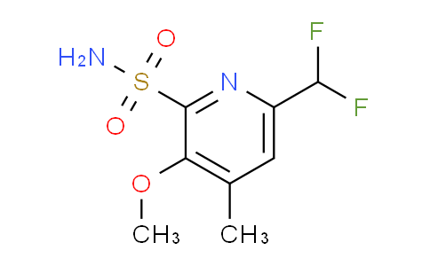 AM118711 | 1806034-55-8 | 6-(Difluoromethyl)-3-methoxy-4-methylpyridine-2-sulfonamide