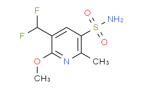 3-(Difluoromethyl)-2-methoxy-6-methylpyridine-5-sulfonamide