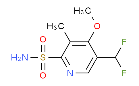 AM118728 | 1805261-13-5 | 5-(Difluoromethyl)-4-methoxy-3-methylpyridine-2-sulfonamide