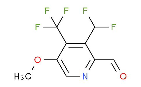 AM118733 | 1805622-23-4 | 3-(Difluoromethyl)-5-methoxy-4-(trifluoromethyl)pyridine-2-carboxaldehyde