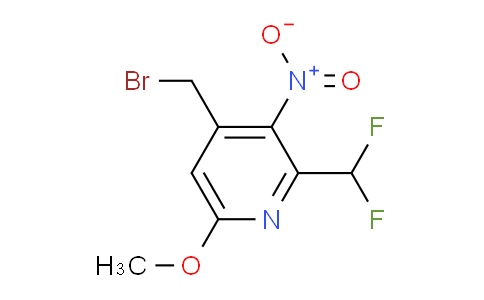 AM118743 | 1805443-09-7 | 4-(Bromomethyl)-2-(difluoromethyl)-6-methoxy-3-nitropyridine