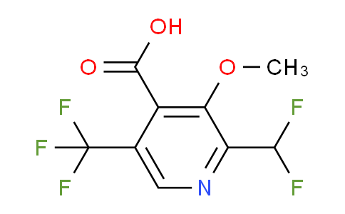AM118752 | 1805073-69-1 | 2-(Difluoromethyl)-3-methoxy-5-(trifluoromethyl)pyridine-4-carboxylic acid