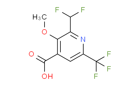 AM118753 | 1806886-71-4 | 2-(Difluoromethyl)-3-methoxy-6-(trifluoromethyl)pyridine-4-carboxylic acid