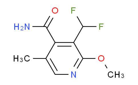 AM118755 | 1805441-31-9 | 3-(Difluoromethyl)-2-methoxy-5-methylpyridine-4-carboxamide