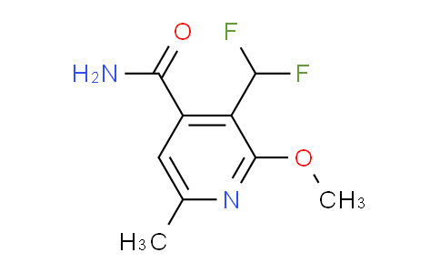 AM118756 | 1805441-38-6 | 3-(Difluoromethyl)-2-methoxy-6-methylpyridine-4-carboxamide
