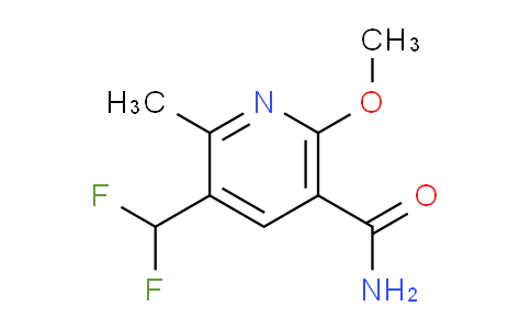 3-(Difluoromethyl)-6-methoxy-2-methylpyridine-5-carboxamide