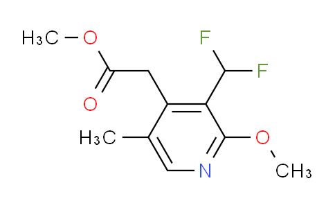 AM118766 | 1805605-79-1 | Methyl 3-(difluoromethyl)-2-methoxy-5-methylpyridine-4-acetate