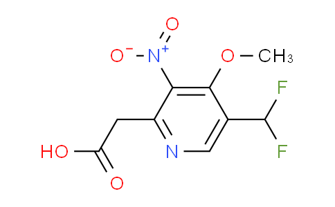 AM118767 | 1805618-50-1 | 5-(Difluoromethyl)-4-methoxy-3-nitropyridine-2-acetic acid