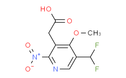 AM118768 | 1806884-94-5 | 5-(Difluoromethyl)-4-methoxy-2-nitropyridine-3-acetic acid