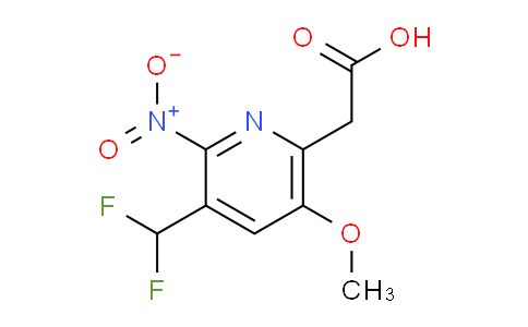 AM118769 | 1807140-81-3 | 3-(Difluoromethyl)-5-methoxy-2-nitropyridine-6-acetic acid