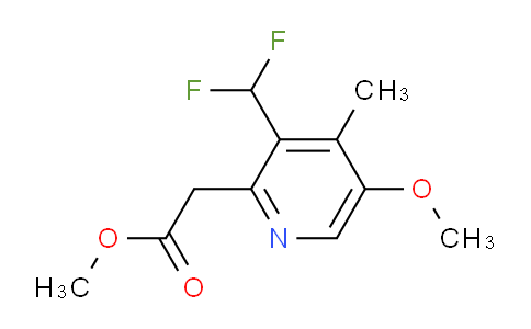 AM118778 | 1805554-02-2 | Methyl 3-(difluoromethyl)-5-methoxy-4-methylpyridine-2-acetate