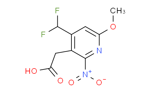 AM118781 | 1805557-65-6 | 4-(Difluoromethyl)-6-methoxy-2-nitropyridine-3-acetic acid