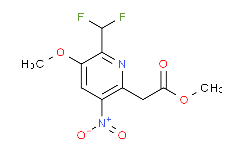 AM118790 | 1805200-05-8 | Methyl 2-(difluoromethyl)-3-methoxy-5-nitropyridine-6-acetate