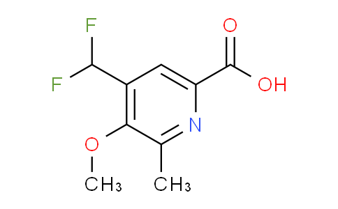 AM118804 | 1806861-40-4 | 4-(Difluoromethyl)-3-methoxy-2-methylpyridine-6-carboxylic acid