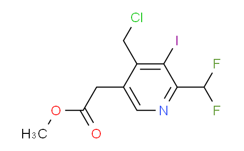 AM118810 | 1806958-41-7 | Methyl 4-(chloromethyl)-2-(difluoromethyl)-3-iodopyridine-5-acetate