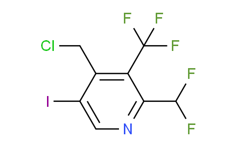 AM118814 | 1805065-93-3 | 4-(Chloromethyl)-2-(difluoromethyl)-5-iodo-3-(trifluoromethyl)pyridine