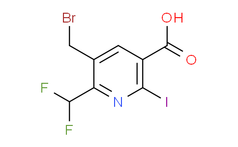 AM118815 | 1805556-99-3 | 3-(Bromomethyl)-2-(difluoromethyl)-6-iodopyridine-5-carboxylic acid