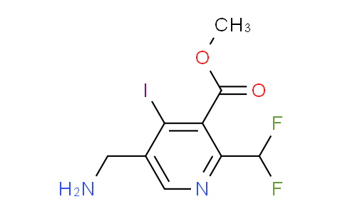 AM118824 | 1805424-64-9 | Methyl 5-(aminomethyl)-2-(difluoromethyl)-4-iodopyridine-3-carboxylate