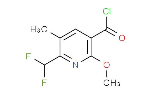 AM118836 | 1806034-47-8 | 2-(Difluoromethyl)-6-methoxy-3-methylpyridine-5-carbonyl chloride