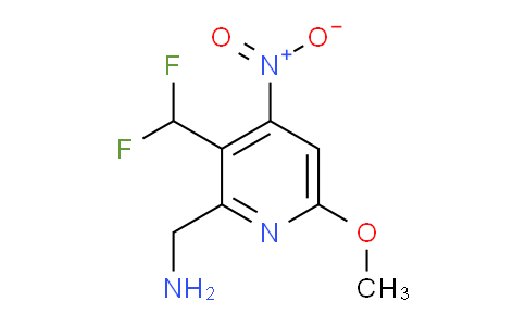 AM118837 | 1805556-08-4 | 2-(Aminomethyl)-3-(difluoromethyl)-6-methoxy-4-nitropyridine