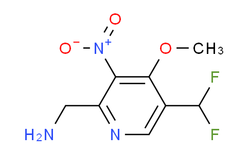 AM118844 | 1805442-21-0 | 2-(Aminomethyl)-5-(difluoromethyl)-4-methoxy-3-nitropyridine