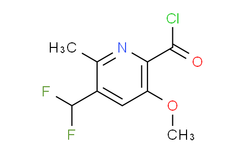 AM118853 | 1806987-35-8 | 3-(Difluoromethyl)-5-methoxy-2-methylpyridine-6-carbonyl chloride