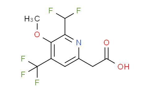 AM118854 | 1806037-29-5 | 2-(Difluoromethyl)-3-methoxy-4-(trifluoromethyl)pyridine-6-acetic acid