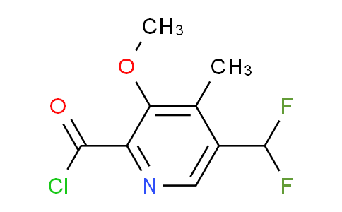 AM118855 | 1805074-71-8 | 5-(Difluoromethyl)-3-methoxy-4-methylpyridine-2-carbonyl chloride