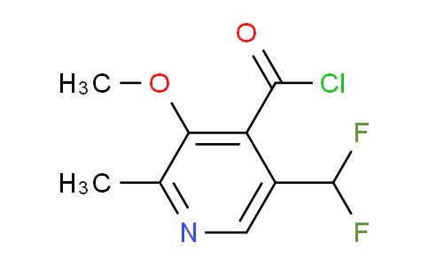 AM118856 | 1805603-69-3 | 5-(Difluoromethyl)-3-methoxy-2-methylpyridine-4-carbonyl chloride