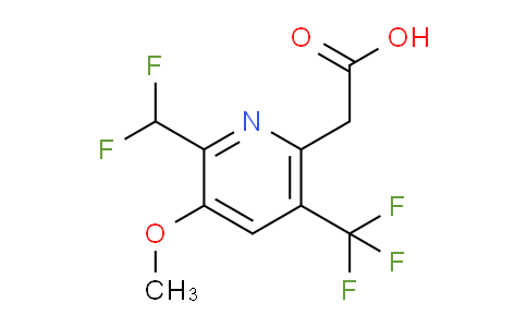 AM118858 | 1807144-99-5 | 2-(Difluoromethyl)-3-methoxy-5-(trifluoromethyl)pyridine-6-acetic acid