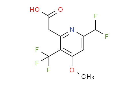 6-(Difluoromethyl)-4-methoxy-3-(trifluoromethyl)pyridine-2-acetic acid