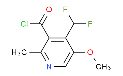 4-(Difluoromethyl)-5-methoxy-2-methylpyridine-3-carbonyl chloride