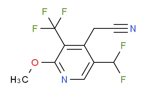 AM118867 | 1806987-52-9 | 5-(Difluoromethyl)-2-methoxy-3-(trifluoromethyl)pyridine-4-acetonitrile