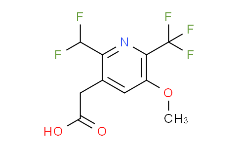 AM118870 | 1805439-91-1 | 2-(Difluoromethyl)-5-methoxy-6-(trifluoromethyl)pyridine-3-acetic acid