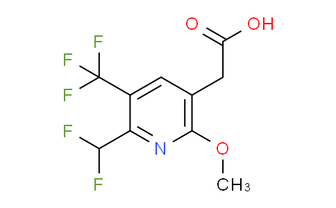 AM118871 | 1804871-41-7 | 2-(Difluoromethyl)-6-methoxy-3-(trifluoromethyl)pyridine-5-acetic acid